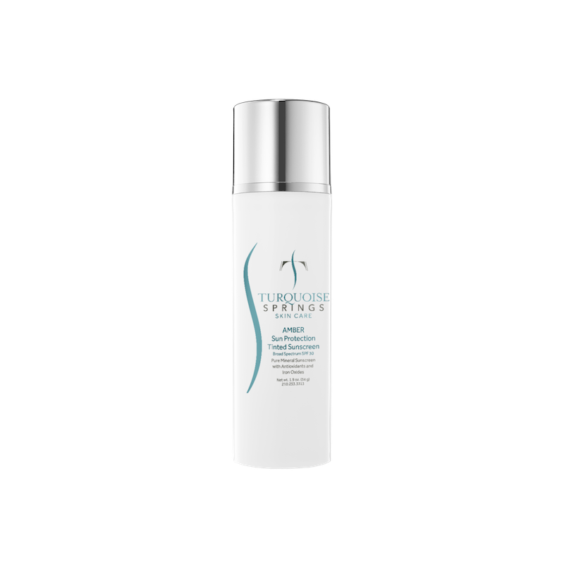 amber sun protection tinted sunscreen