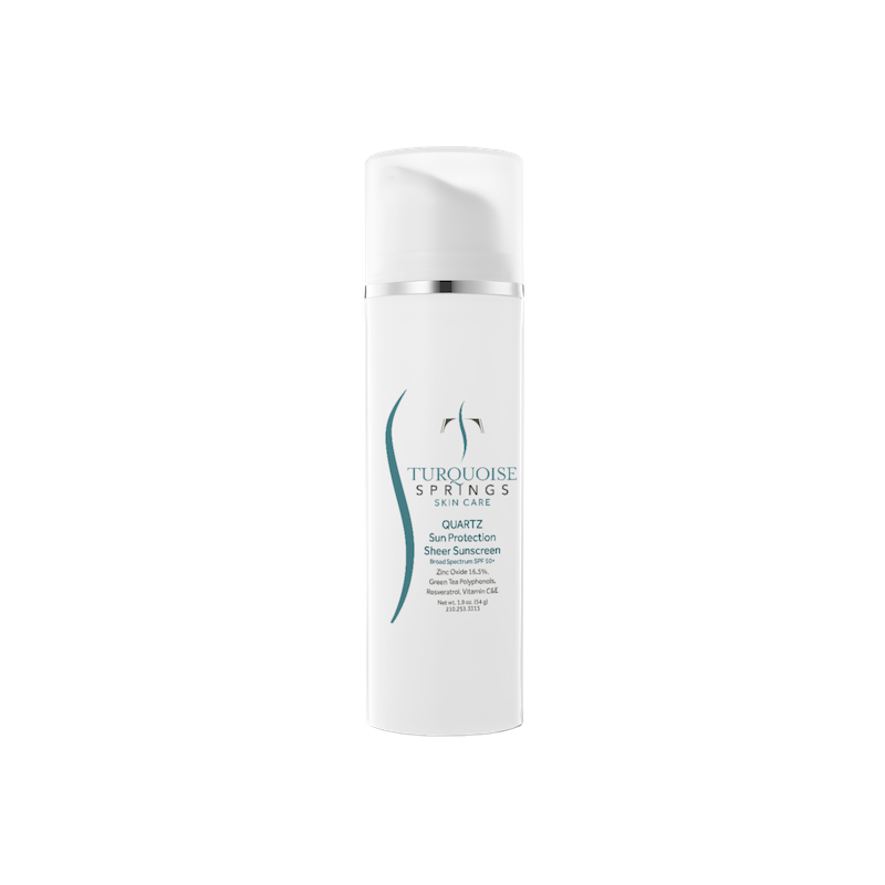 quartz sun protection sheer sunscreen